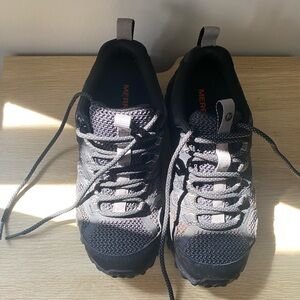 Merrell Black Gray Trail Shoes
